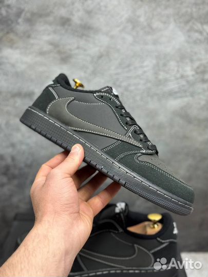 Nike Air Jordan 1 Low Travis Scott Black Phantom