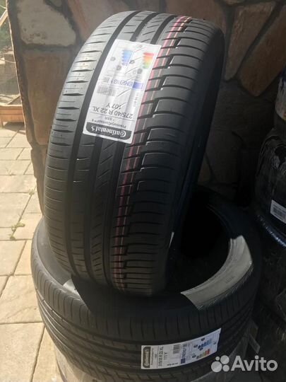 Continental PremiumContact 6 SSR 275/40 R22 и 315/35 R22 107Y