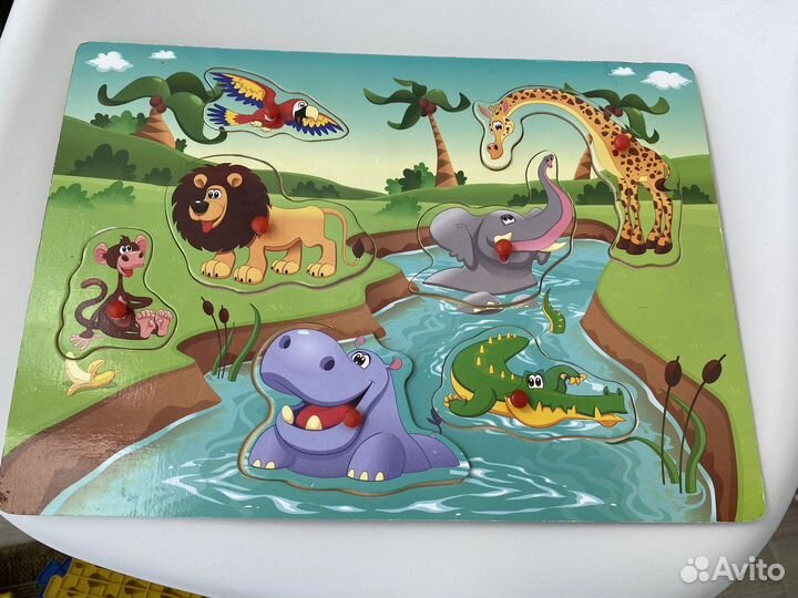 Пазл деревянный