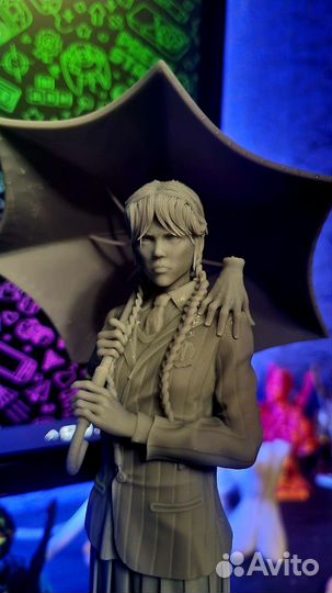 3д фигурка Уэнсдей Адамс