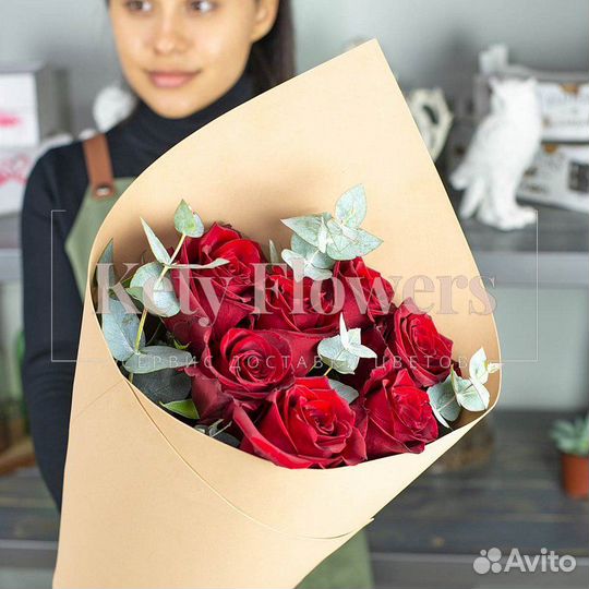 101 роза Букеты 51 101 201 Роза