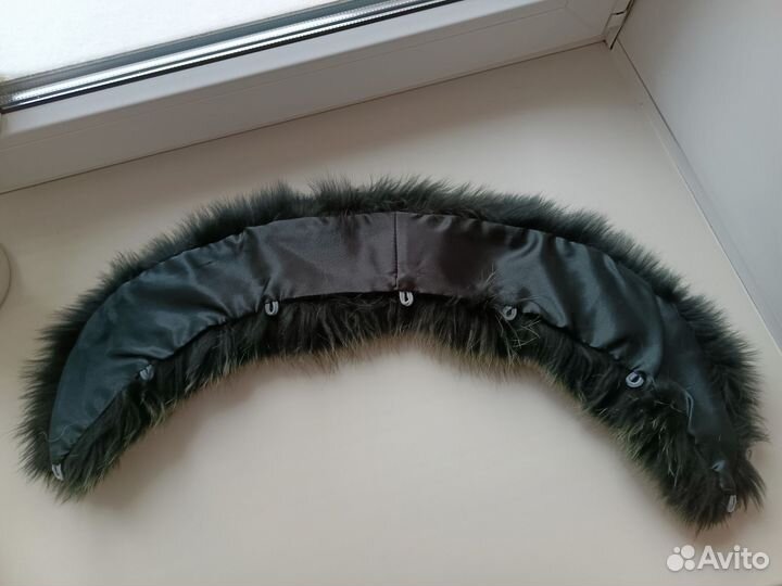 Меховой воротник песец