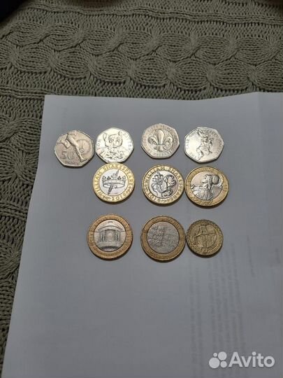 Юбилейные монеты Великобритании