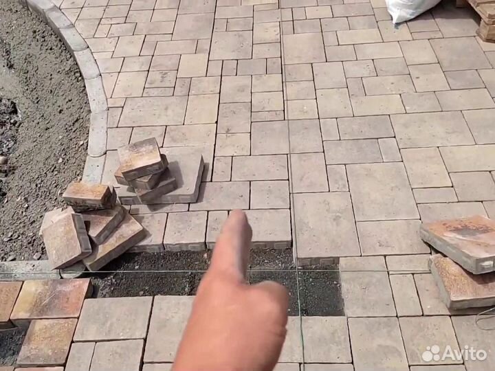 Брусчатка Бавария (горчичный)