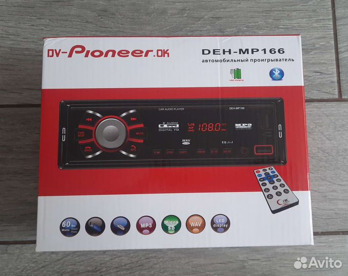 Новая магнитола с Bluetooth