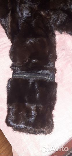 Шуба норковая с капюшоном 42 44