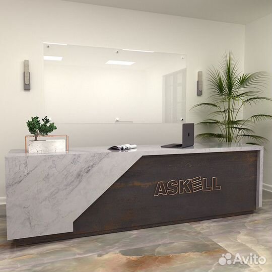 Прозрачная доска для офиса Askell Krystal