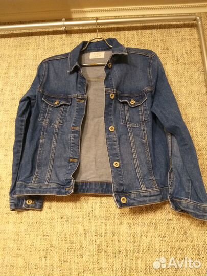 Джинсовая куртка zara для девочки