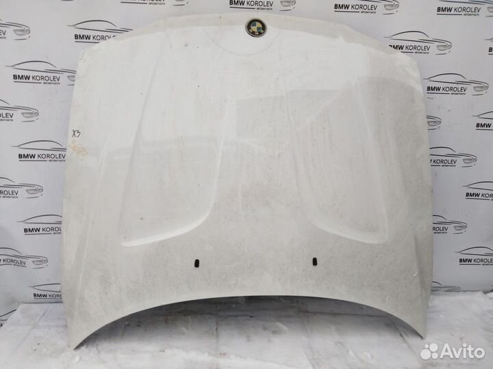 Капот (белый) BMW X3E83