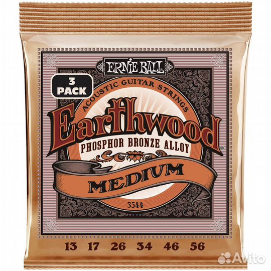 Струны для акустической гитары Ernie Ball 3544 Ear