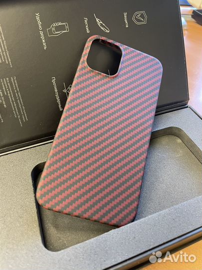 Карбоновый Чехол Annet Mancini iPhone 12 Mini