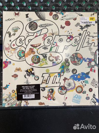LED zeppelin III 2 LP's Sealed (запечатана)
