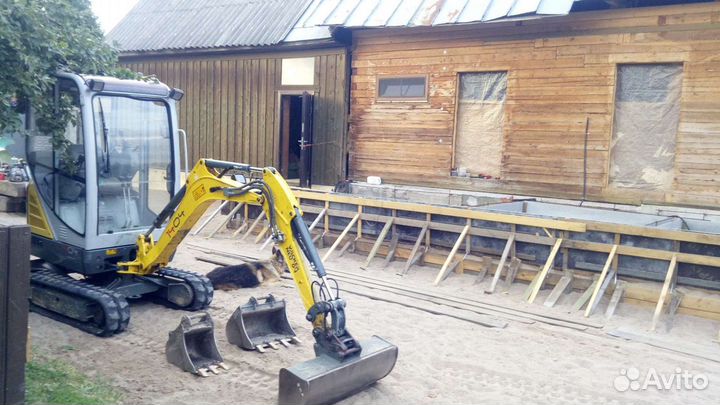 Мини экскаватор в аренду