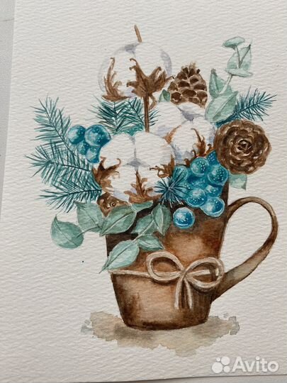 Акварельные рисунки