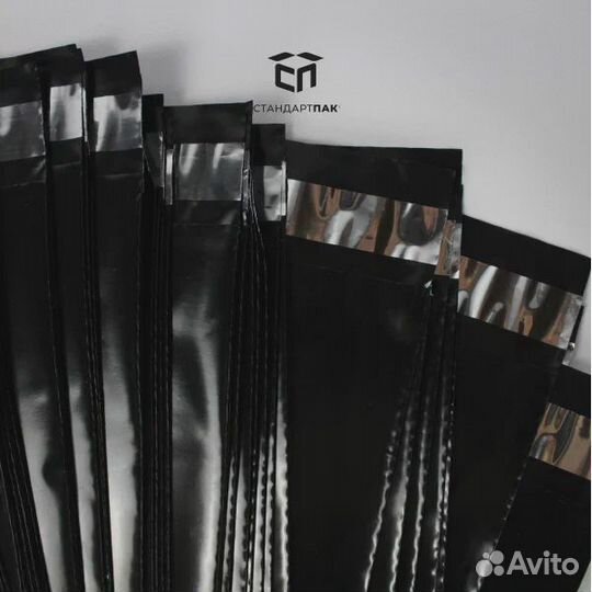 Курьерскии пакет черныи 190 Х 240 мм