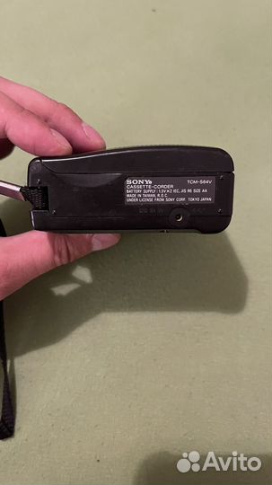 Кассетный плеер диктофон panasonic