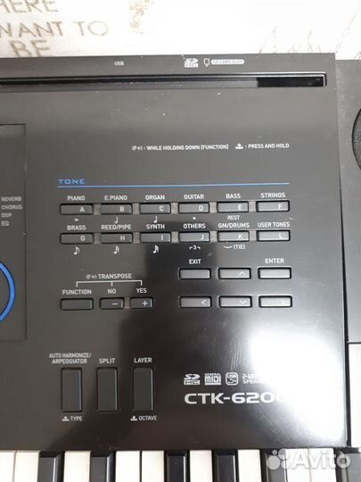 Синтезатор casio ctk 6200