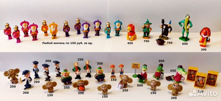 Киндеры игрушки Ландрин, Марвел