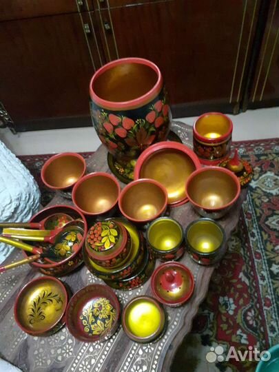 Семеновская хохлома СССР