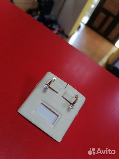 Серьги 585 пробы, р.0