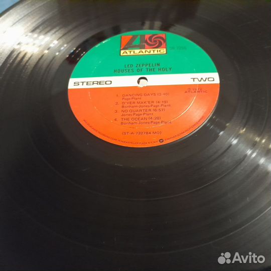 LED Zeppelin Houses of the holy USA