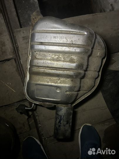 Банка глушителя VW Passat b6