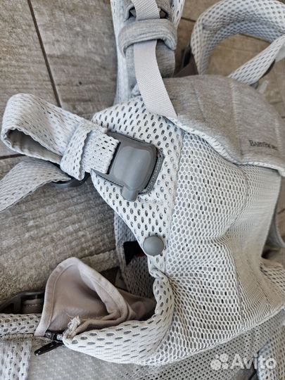 Рюкзак переноска BabyBjorn Harmony Серый