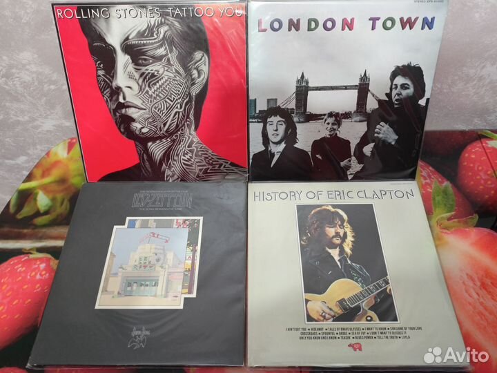 Виниловые пластинки (Япония)