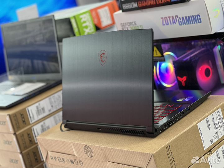 Новый MSI 144Hz Core i5 11400H GTX1650 Металл