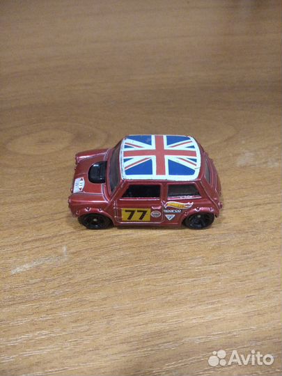 Машинка Hot wheels Morris Mini Cooper Red 2000