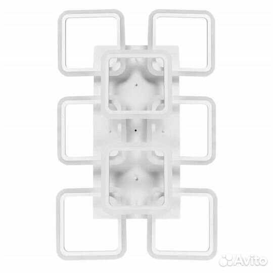 Люстра потолочная светодиодная с пультом