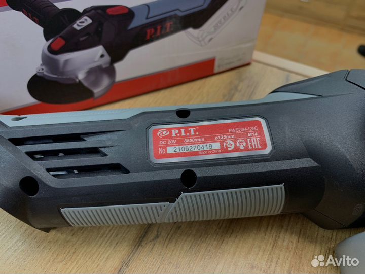 Ушм акк PWS20H-125c solo без акк и зу