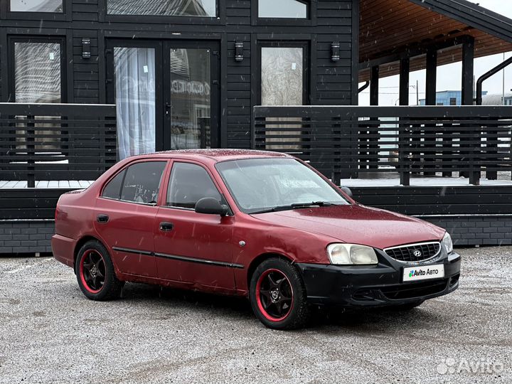 Hyundai Accent 1.5 МТ, 2005, 219 000 км