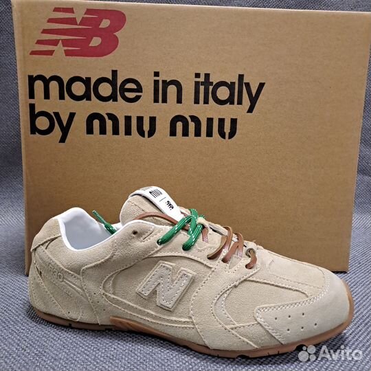 Кроссовки new balance 530 X miu miu