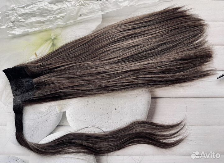 Накладной хвост 60 см новый