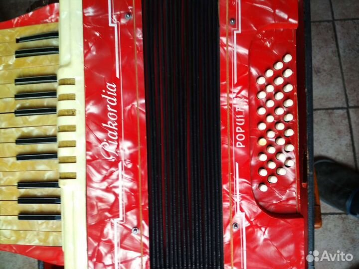 Немецкий детский аккордеон. См.описание