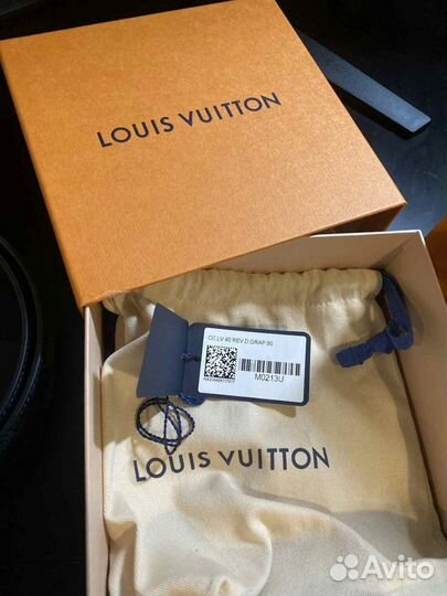 Louis vuitton ремень черный