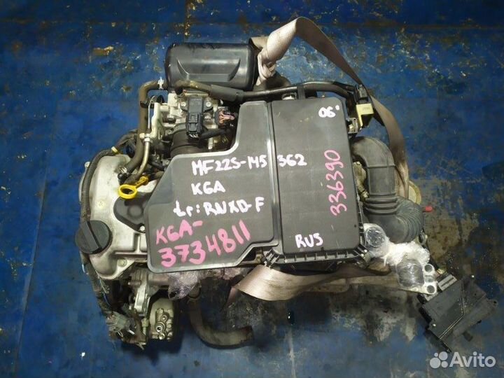 Двигатель suzuki MR wagon 2006 MF22S K6A 424