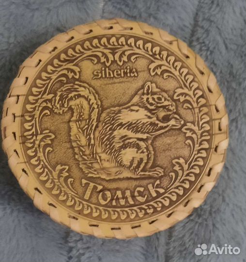 Шкатулка берестяная