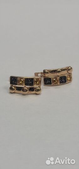 Золотые серьги