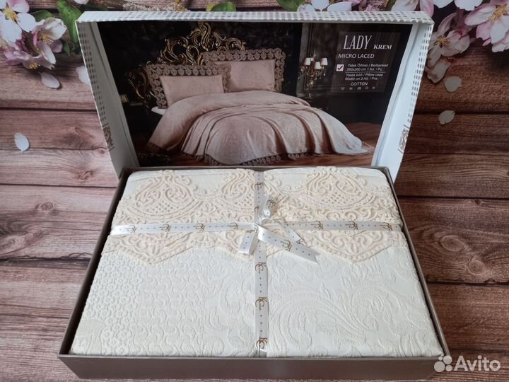 Покрывало на кровать турция