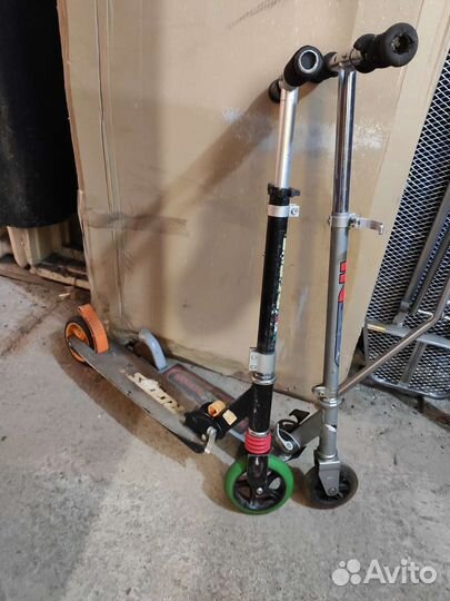 Самокат детский двухколесный бу