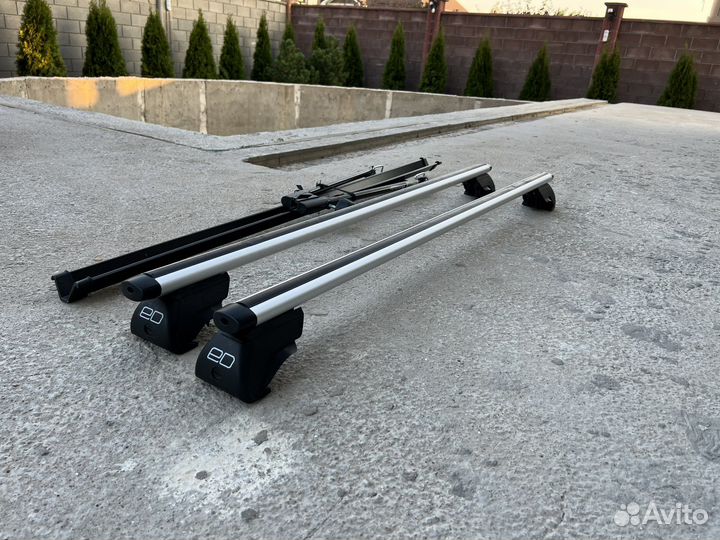 Рейлинги на крышу с креплением для велосипеда