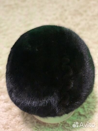 Берет женский норковый