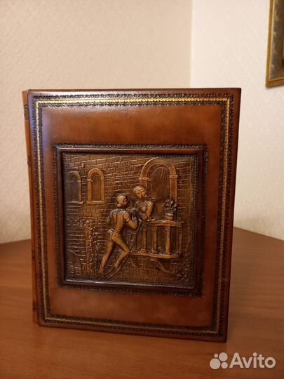 Альбом кожаный для фотографий Италия. Новый