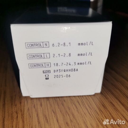 Тест полоски Contour plus