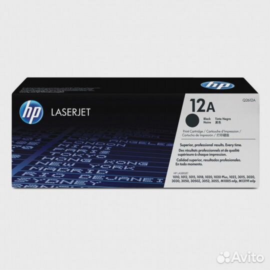 Картридж для лазерного принтера Hp Q2612AC