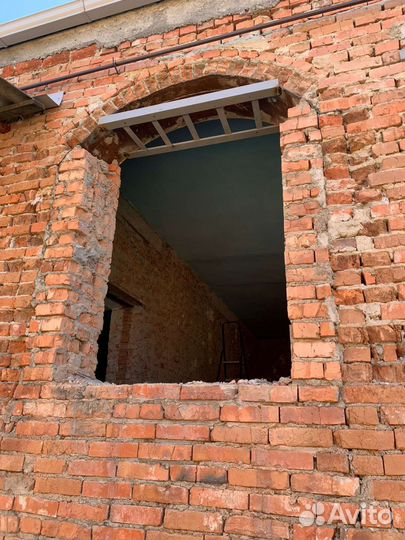 Резка и расширение проемов. Усиление. Демонтаж