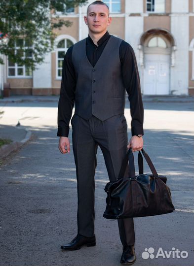 Сумка Дорожная кожаная