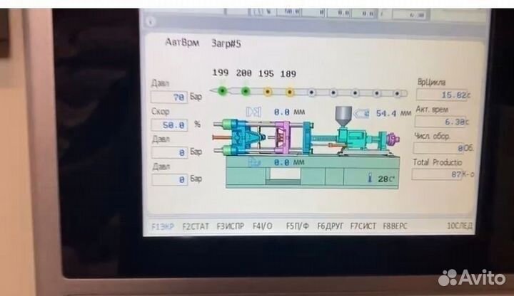 Горизонтальный термопластавтомат ARK-plast SSF1200